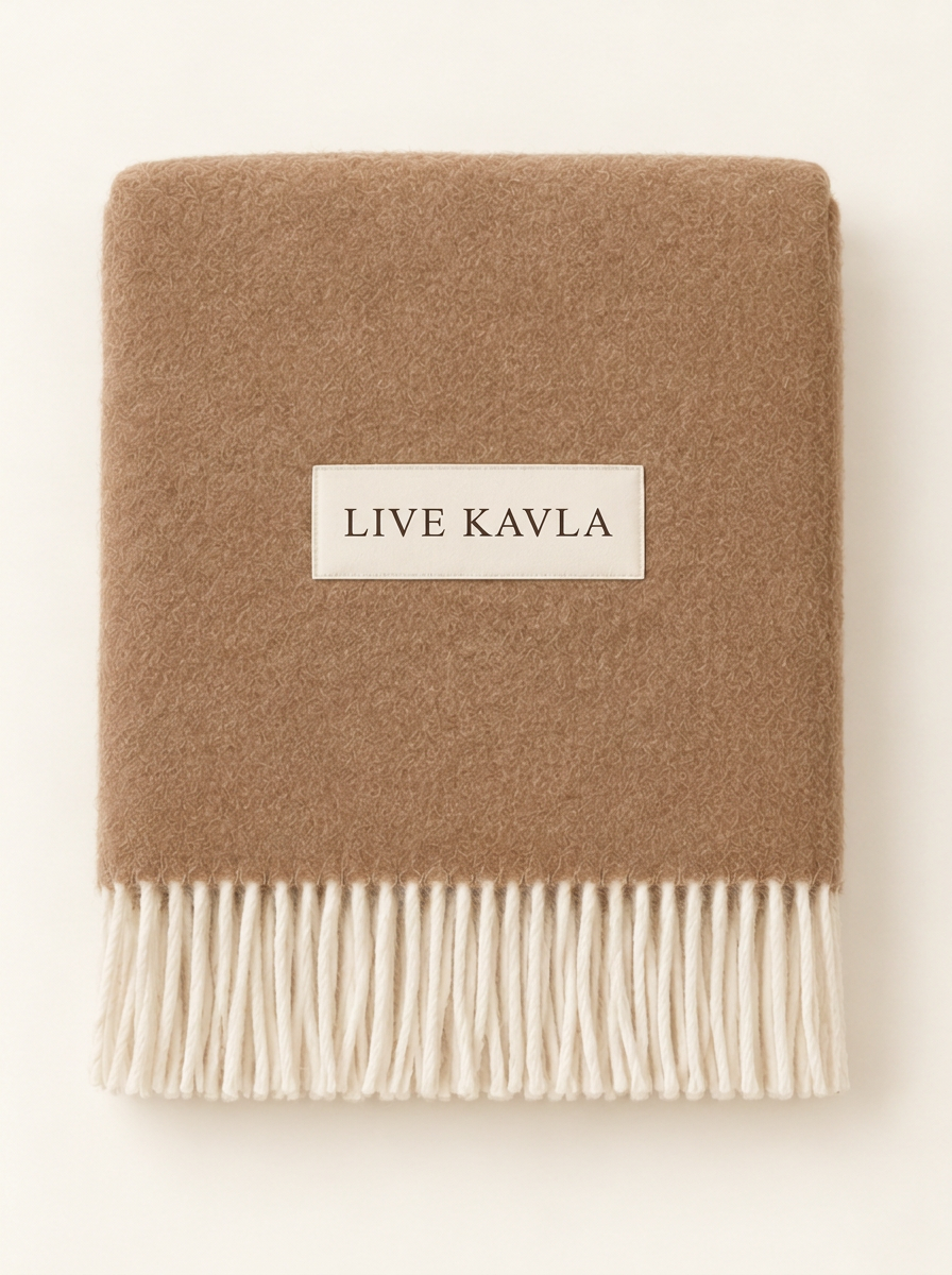 Live Kavla — Pläd — Brun