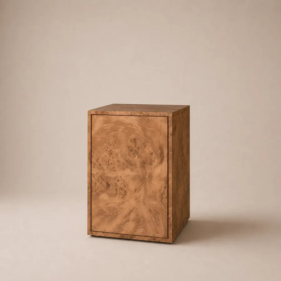 Burl Side Table
