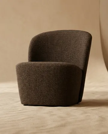 Cocoa Tweed Tub Chair