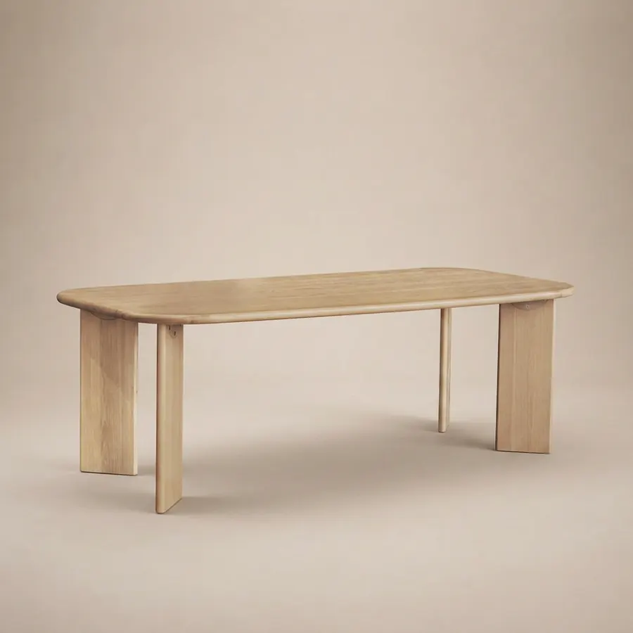 Natural Oak Plinth Dining
