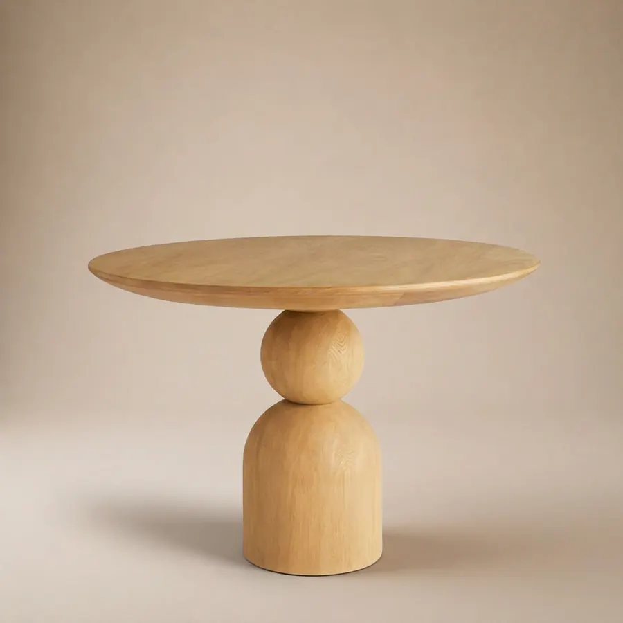 Oak Sphere Dome Dining