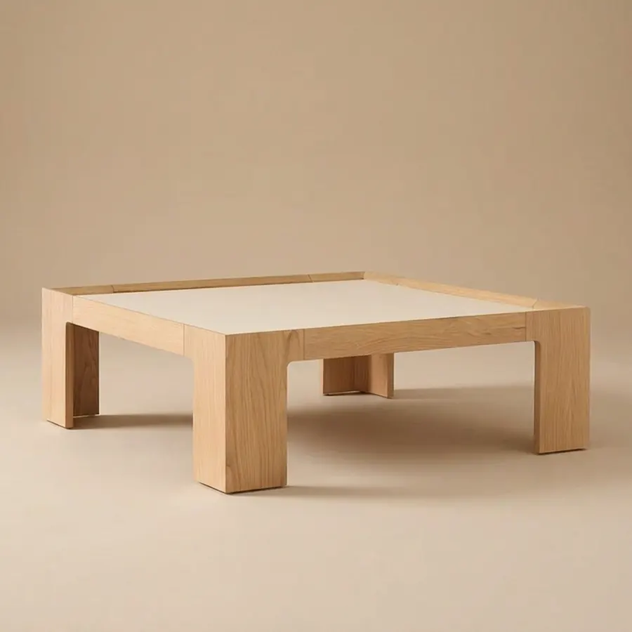 Oak Tray Coffee Table