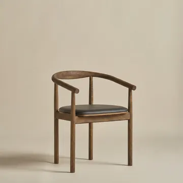 Smoked Oak Armchair