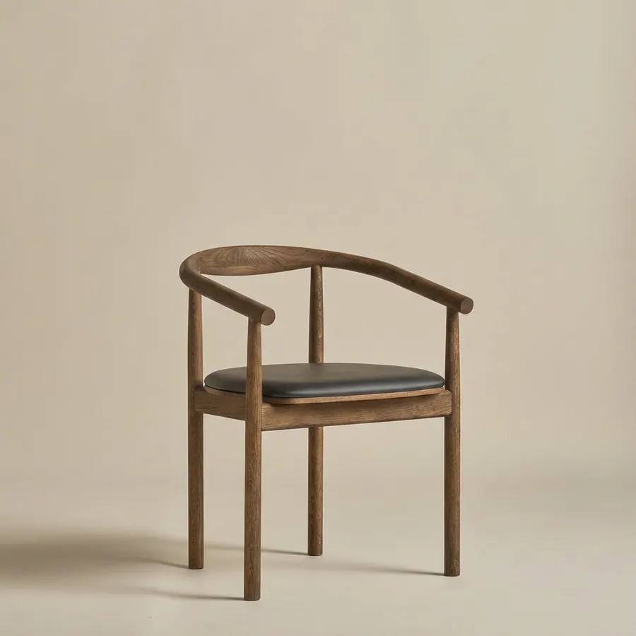 Smoked Oak Armchair