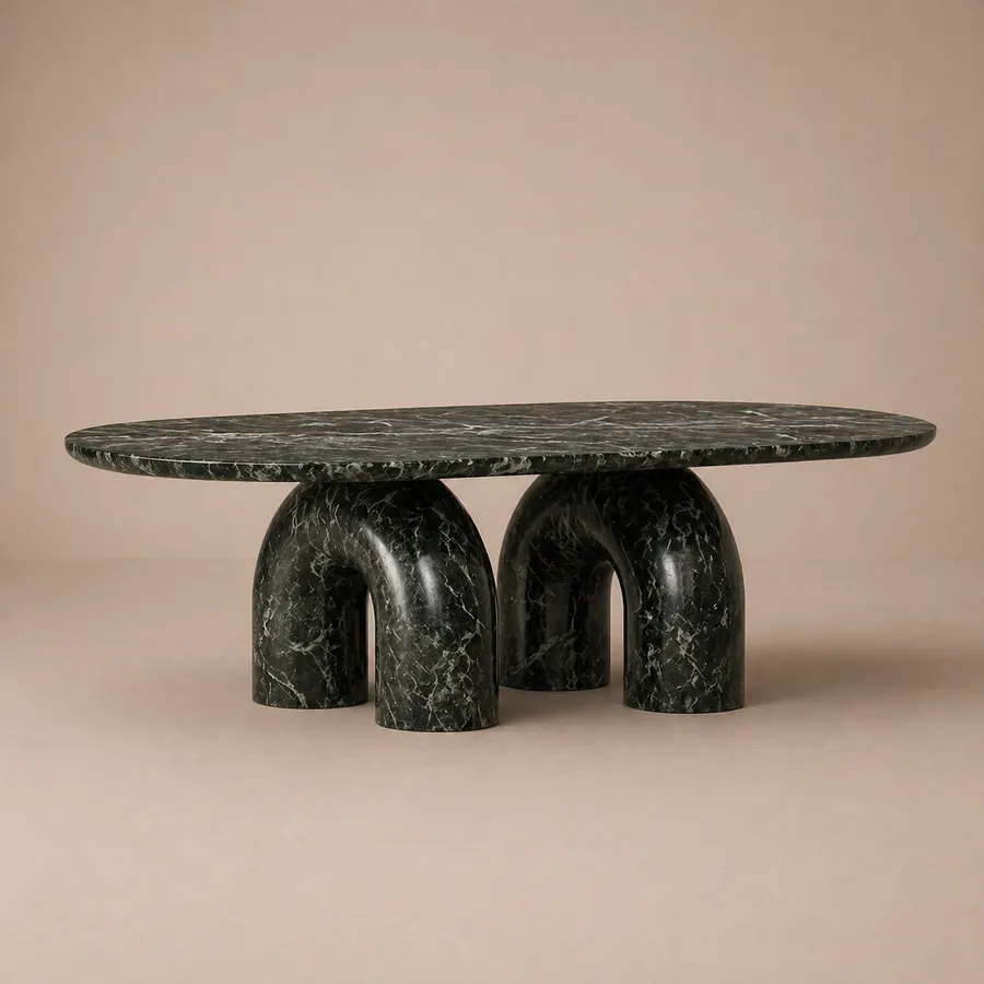 Verde Marble Table