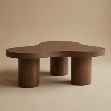 Walnut Cloud Coffee Table