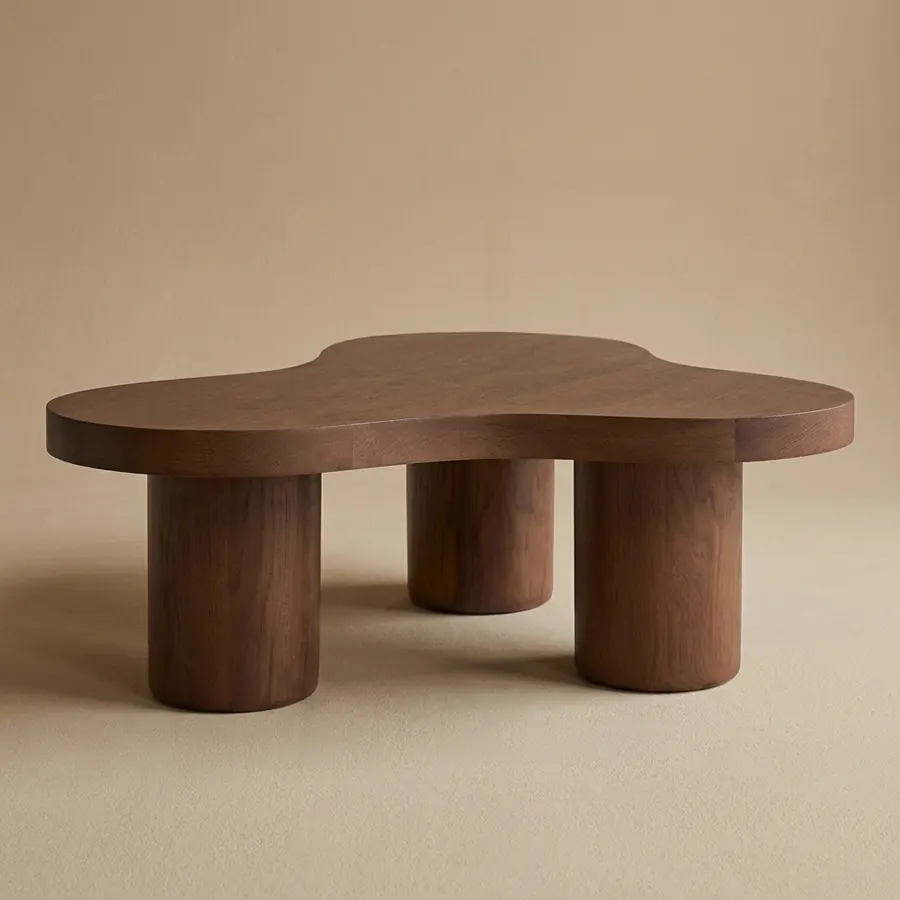 Walnut Cloud Coffee Table