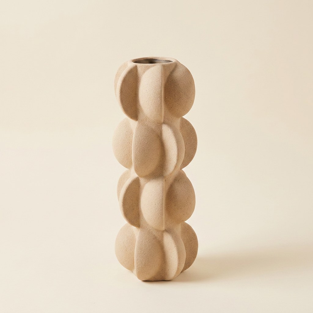 Sandskulptur — Kolonnvas