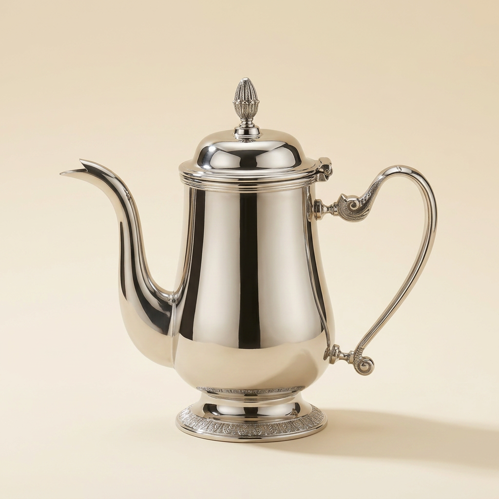 Silver Coffee Pot — Klassisk