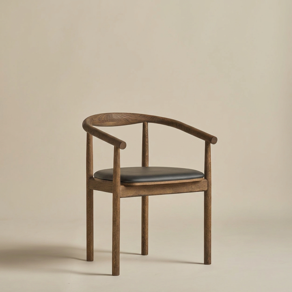 Smoked Oak Armchair