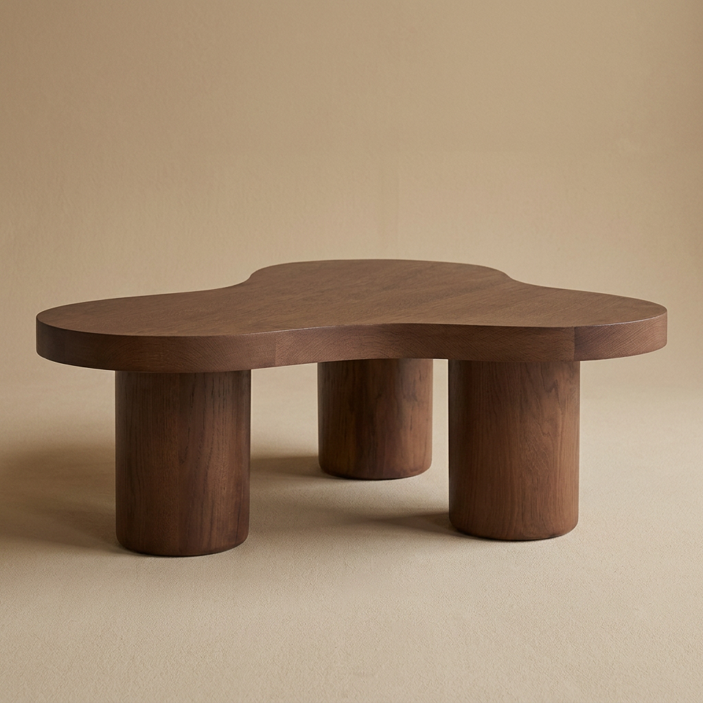 Walnut Cloud Coffee Table